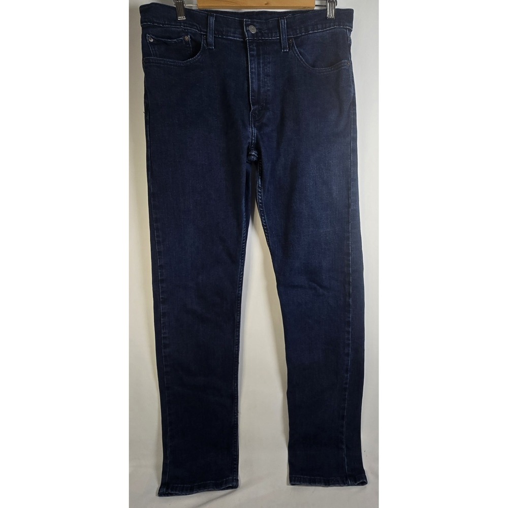 Levi's 502 Regular Taper Dark Wash‎ All Seasons Tech Denim Jeans W33 L34